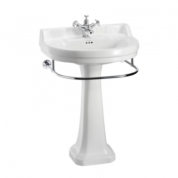 Edwardian Round Basin 56mm and Standard Pedestal